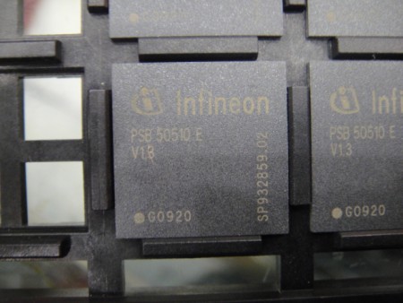 PSB50510E V1.3  INFINEON TECHNOLOGIES IC SGL CHIP ADSL-CPE LBGA-256    