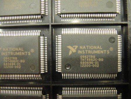 TNT4882C-BQ  NATIONAL  QFP-100,  NI Category:MCU, MPU, DSP, DSC, SoC Processors,Summary:single-chip IEEE 488.2 talker/listener ASIC, QFP-100, - 0.5 to + 7.0 V